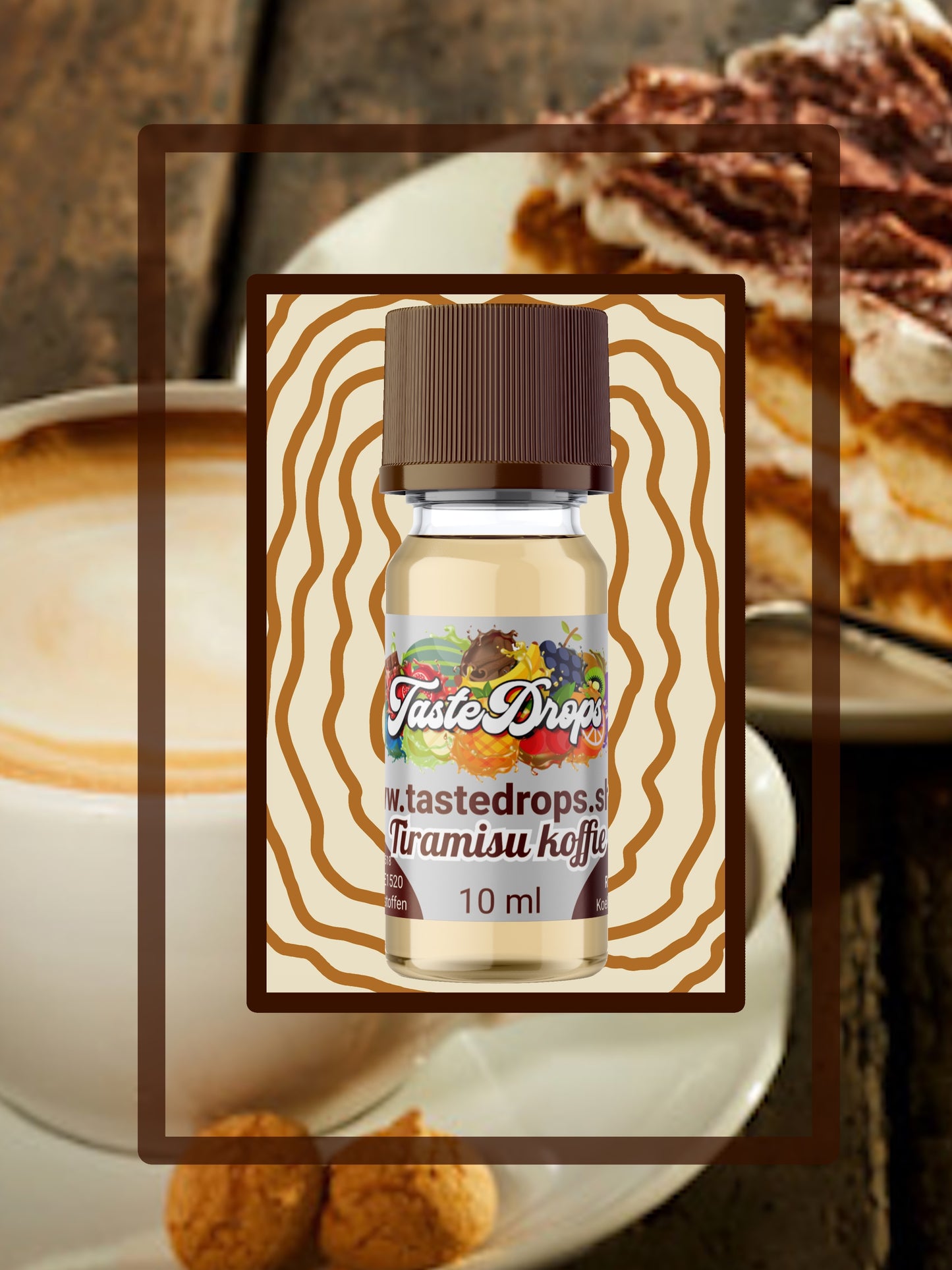 taste drops aroma tiramisu-koffie smaak toevoeging voor drankjes