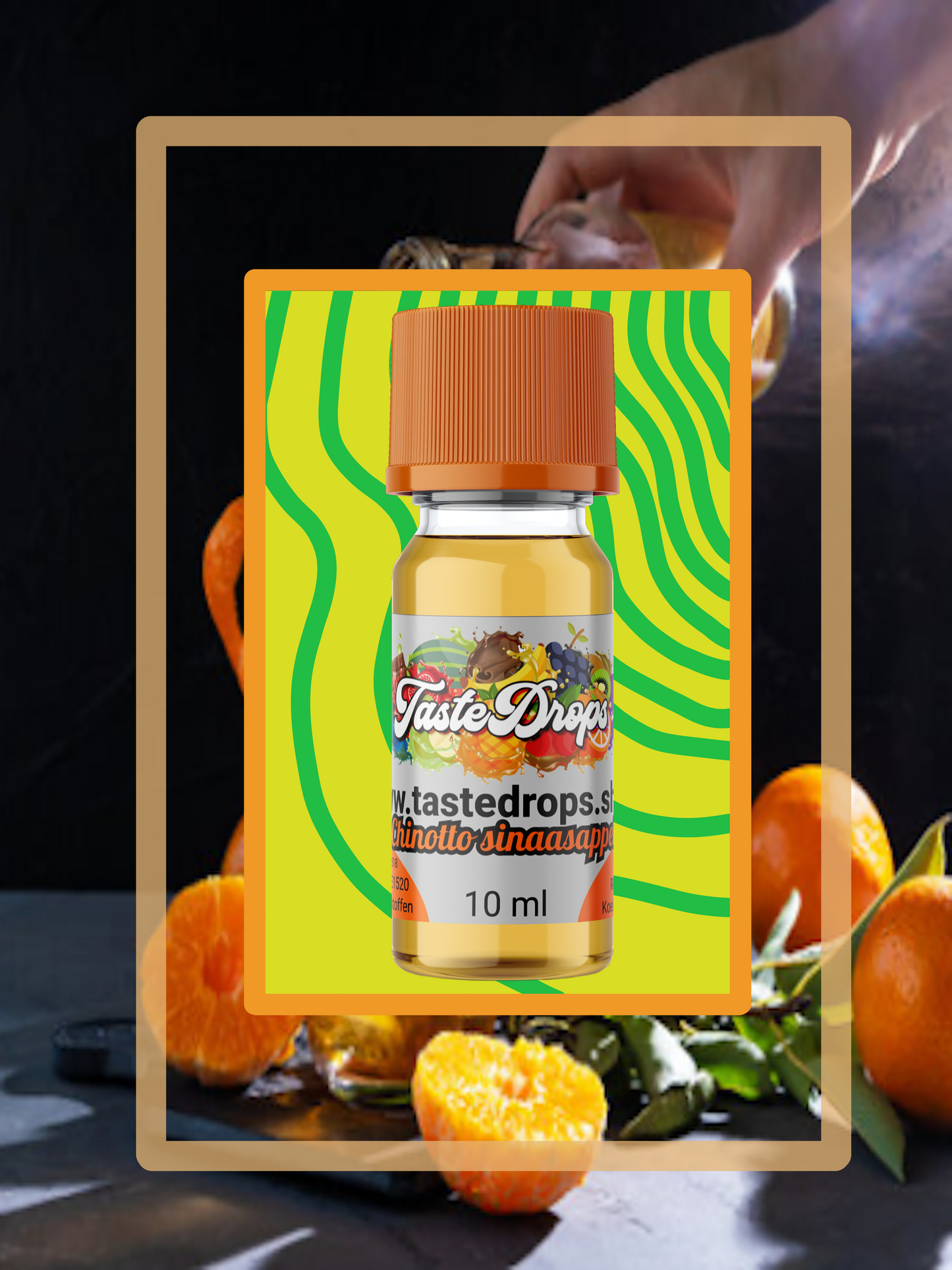 taste drops aroma chinotto-sinaasappel smaak toevoeging voor drankjes