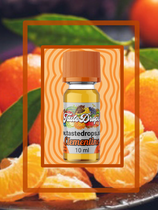 taste drops aroma clementine smaak toevoeging voor drankjes