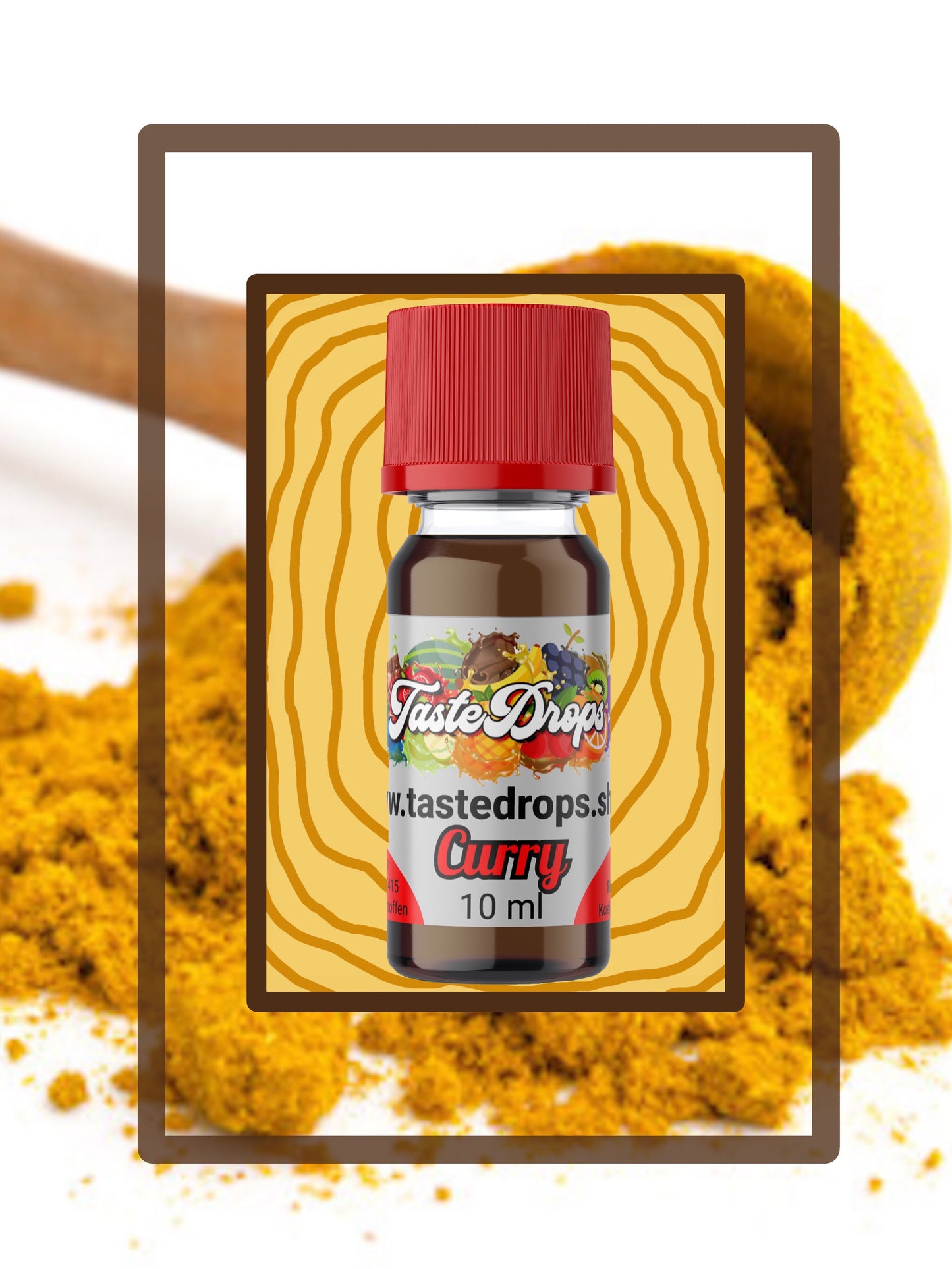 taste drops aroma curry smaak toevoeging voor drankjes