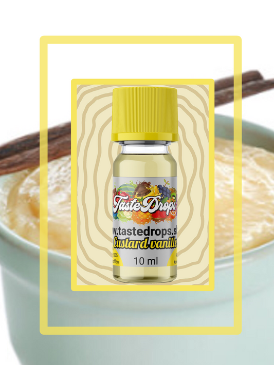 taste drops aroma custard-vanille smaak toevoeging voor drankjes