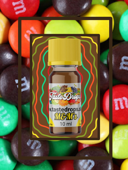 taste drops aroma m&m's smaak toevoeging voor drankjes