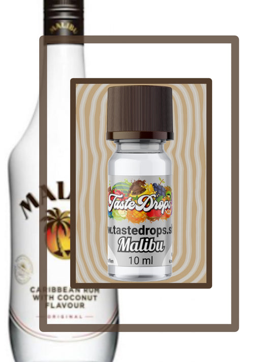 taste drops aroma Malibu smaak toevoeging voor drankjes