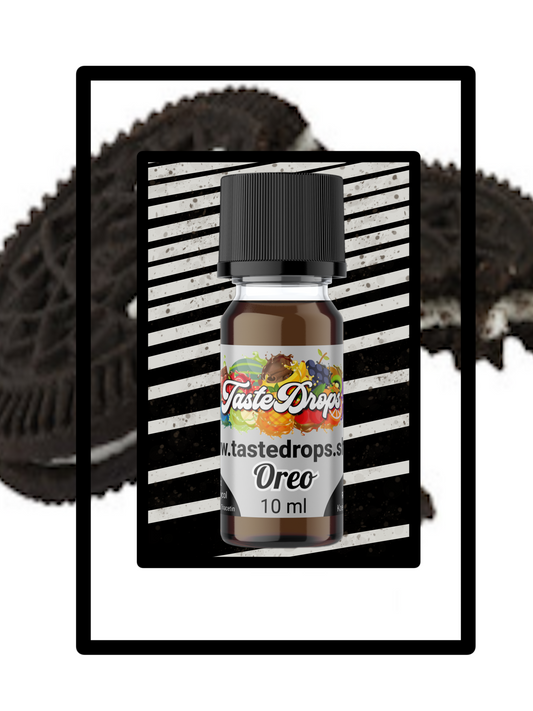 taste drops aroma Oreo smaak toevoeging voor drankjes