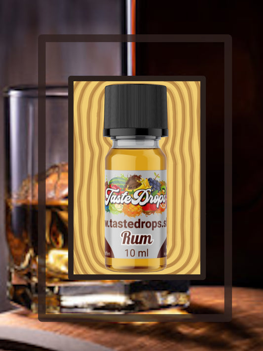 taste drops aroma rum-bruine smaak toevoeging voor drankjes