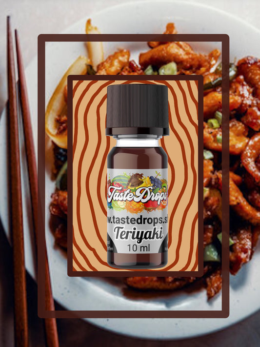 taste drops aroma teriyaki smaak toevoeging voor drankjes